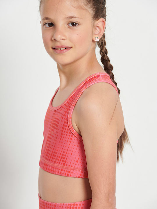 BodyTalk Kids' Bralette Tank Top Orange