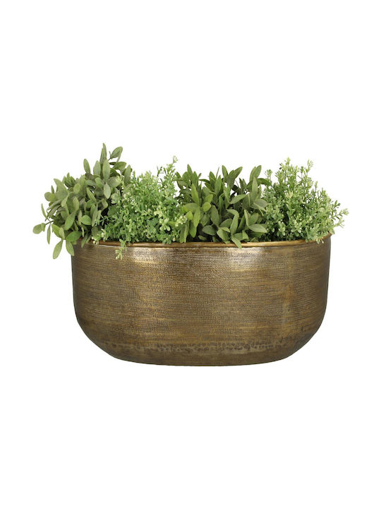 ArteLibre Übertopf Metall Bronze 74x34.5x29εκ.