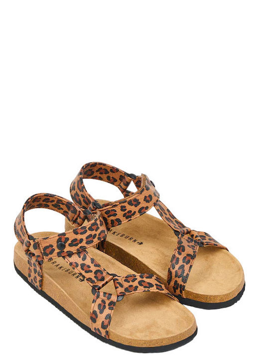 SANDALE CU BARETE LEOPARD PENTRU FEMEI BRAKEBURN