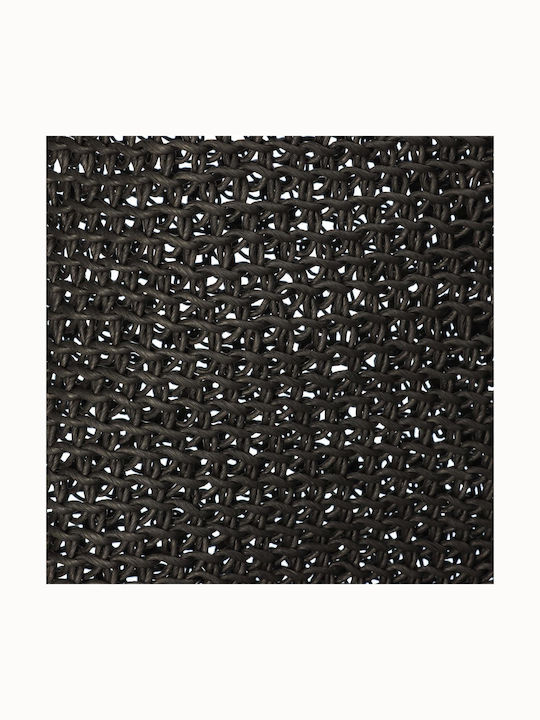 ArteLibre Irregular Shape Lamp Shade Black with Width 35cm