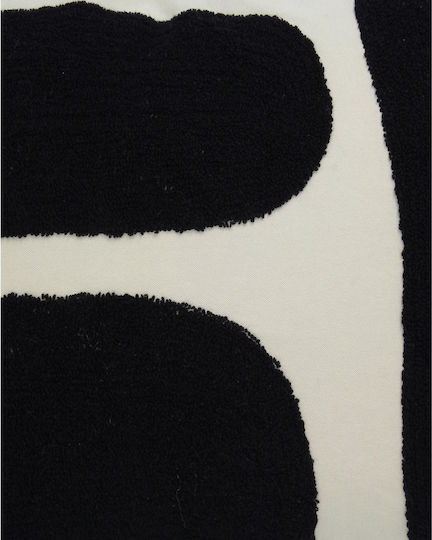 ArteLibre Sofa Cushion 100% Cotton Black 60x40cm
