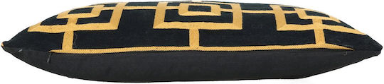 ArteLibre Sofa Cushion 100% Cotton Gold 40x60cm
