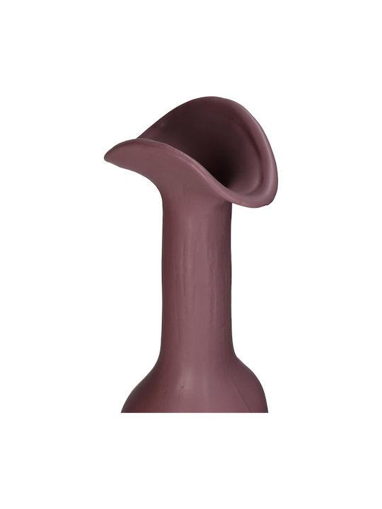 ArteLibre Decorative Vase Purple 10x9.5x45cm