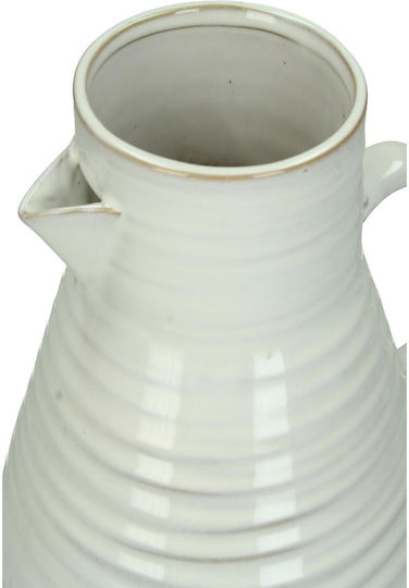 ArteLibre Stone Vase White Diameter 20xHeight 20cm