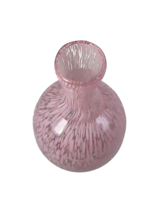 ArteLibre Decorative Vase Pink 12x12x23cm