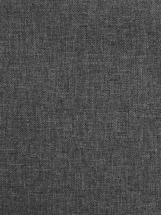 Rotativă Scaun Vizitator cu Roți Dark Grey 40x47x74.5cm 1buc