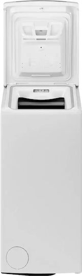 Whirlpool Πλυντήριο Ρούχων Άνω Φόρτωσης 6kg 1200 Στροφών 6th Sense TDLRBX 6252BS EU