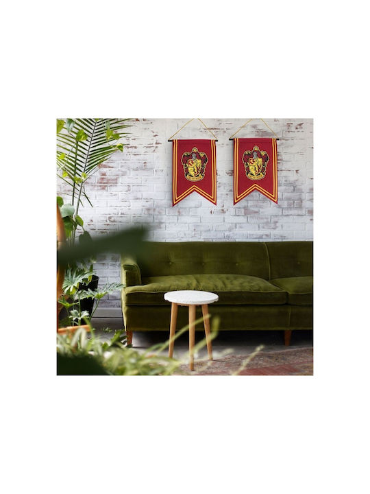 Cinereplicas Kids Decorative Banner Red made of Fabric Gryffindor 30x44cm