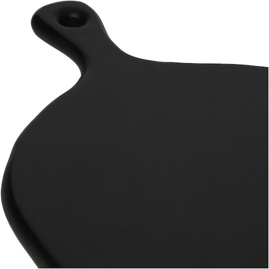 ArteLibre Schneidebrett Hölzernes Schwarz 34x23.5cm 1Stück