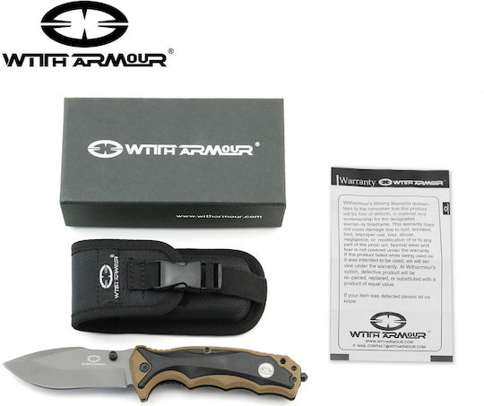 WithArmour Tiger Shark Briceag Bej