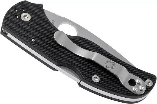 Spyderco Native 5 Σουγιάς Μαύρος σε Θήκη