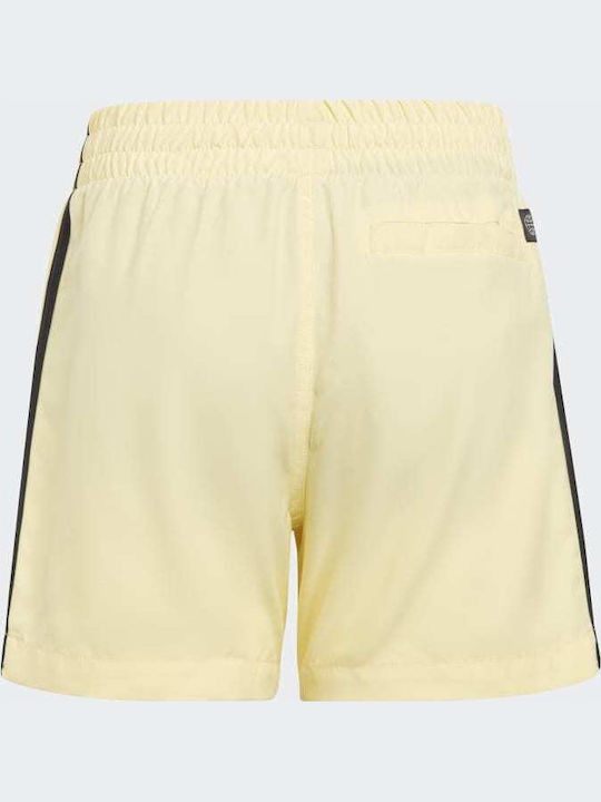 adidas 3-Stripes Costum de baie pentru copii Pantaloni scurți de înot Galben