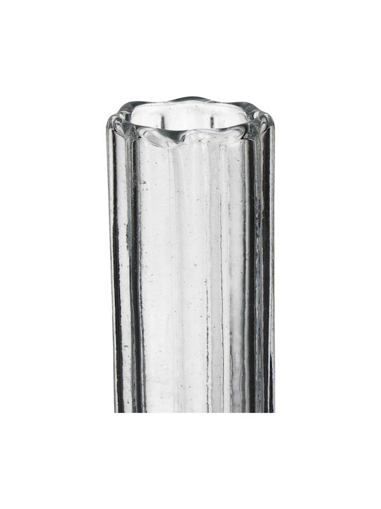 ArteLibre Διακοσμητικό Βάζο Γυάλινο Διάφανο 8.5x8.5x33cm