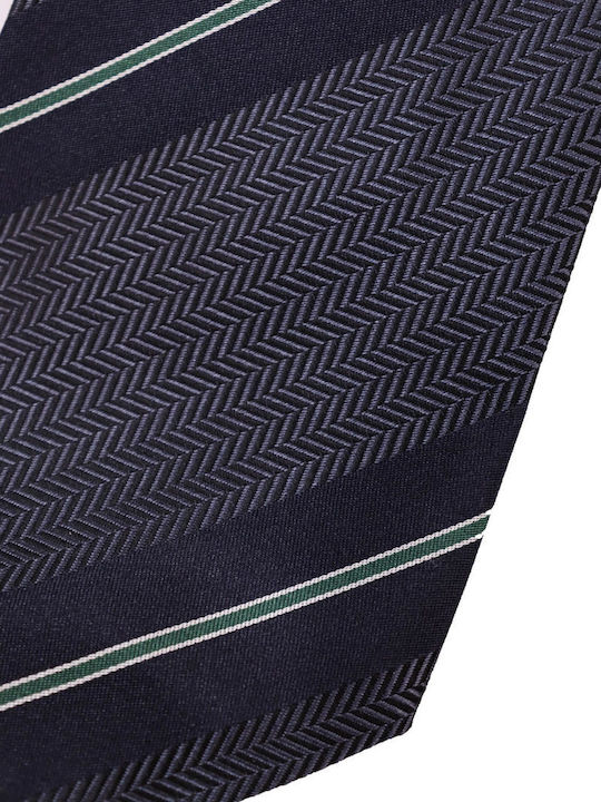 Giorgio Armani Silk Men's Tie Printed Blue