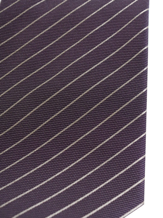 Giorgio Armani Herren Krawatte Seide Gedruckt in Lila Farbe