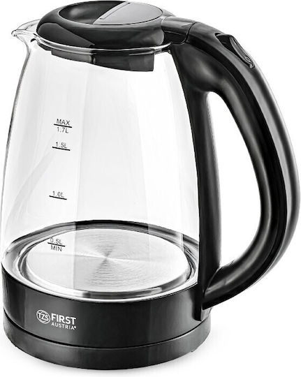 First Austria Kettle 1.7lt 2200W Black