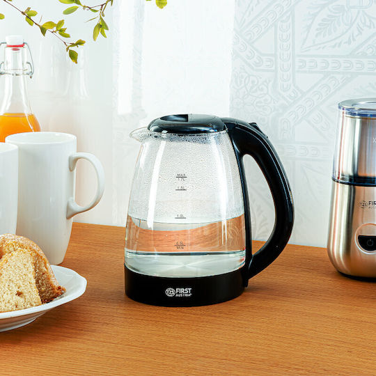 First Austria Kettle 1.7lt 2200W Black