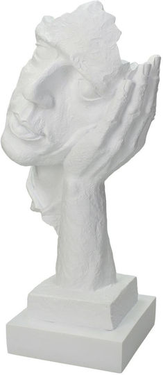 ArteLibre Decorativă Bust din Polirășină 15.5x13x33cm 1buc ArteLibre Decorativă Bust din Polirășină 15.5x13x33cm 1buc