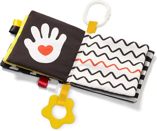 Babyono Hanging Baby Toy for Car with Teether My Contrast Book