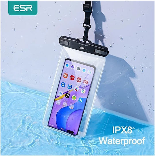 ESR Waterproof Case up to 6.5" Black 186619