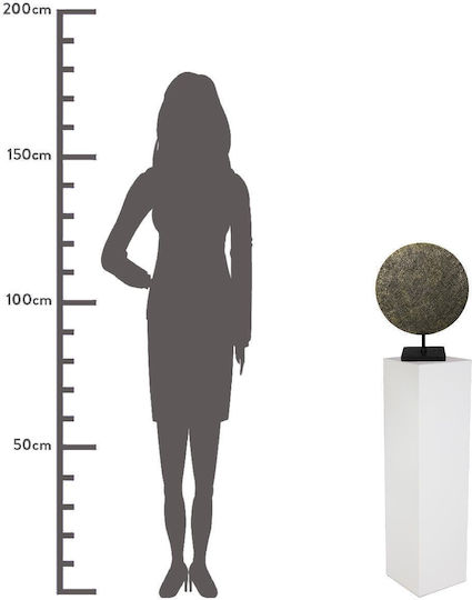 ArteLibre Διακοσμητικό Χώρου από Αλουμίνιο 40x10x50cm