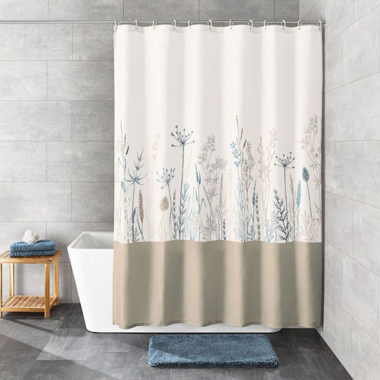 Kleine Wolke Savannah Perdea de Baie Țesătură 180x200cm Multicoloră