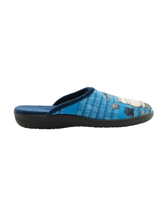 SaveYourFeet Animal Women's Slippers In Blue Colour