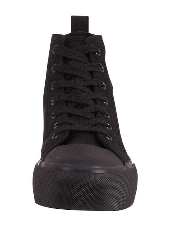 Viska OC Pentru Femei Flatforms Tip Botine Negre