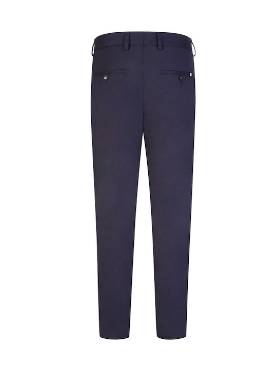 Hugo Boss Men's Trousers Chino in Relaxed Fit Navy Blue