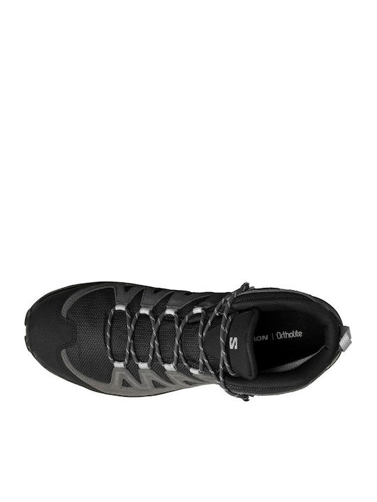 Salomon X Ward Mid GTX Men's Waterproof Hiking Boots with Gore-Tex Membrane Black