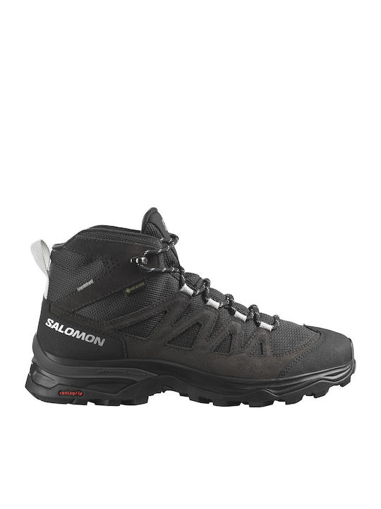 Salomon X Ward Mid GTX Γυναικεία Ορειβατικά Gore-Tex Ebony / Phantom / Black Salomon X Ward Mid GTX Γυναικεία Ορειβατικά Gore-Tex Ebony / Phantom / Black