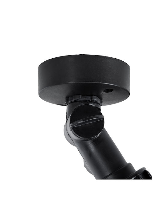 GloboStar Gardenini Rezistent la apă Spot de Exterior cu LED Integrat în Culoare Negru 61546