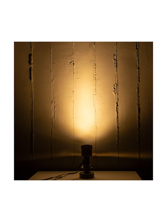 GloboStar Gardenini Rezistent la apă Spot de Exterior cu LED Integrat în Culoare Negru 61546