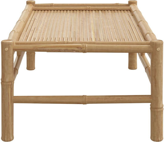 Masa Masa de lounge pentru spații exterioare de bambus 100x55x33buc