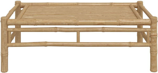 Masa Masa de lounge pentru spații exterioare de bambus 100x55x33buc