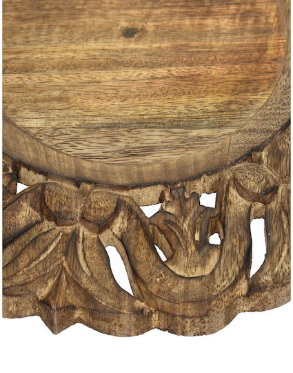ArteLibre Διακοσμητικός Δίσκος Hölzernes Rund 30x30x2.5cm 1Stück