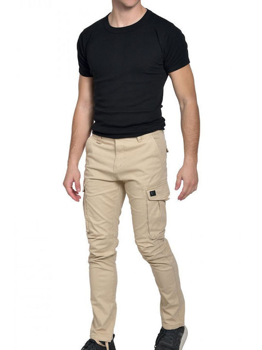 VICTORY CARGO PANTS - BEIGE-T003-191