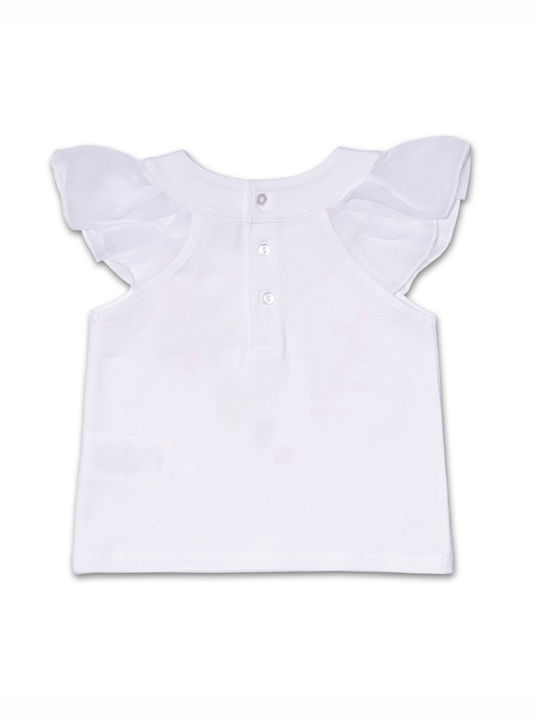 Tuc Tuc Kids Blouse Short Sleeve White