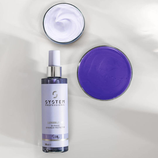 System Professional LuxeBlond Spray Θερμοπροστασίας Μαλλιών για Ενίσχυση & Διάρκεια Χρώματος 180ml