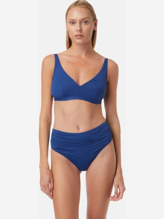 Swaziland Bikini Τριγωνάκι με Ενίσχυση Μπλε