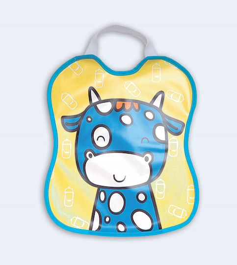 X-treme Baby Waterproof Bib Plastic with Elastic Neck Opening Multicolored 2pcs