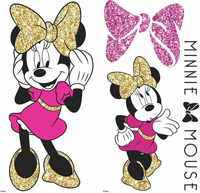 RoomMates Decor Kids Wall Sticker Minnie Mouse
