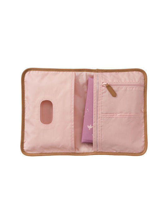 Fresk Fabric Portable Changing Pad Pink 18x26cm