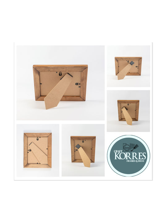 Korres Craft Fotorahmen Hölzernes mit Brauner Rahmen