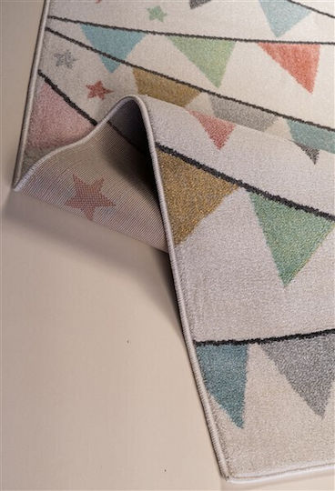 Klonaras Kids Synthetic Rug 8028 160x230cm 10mm Multicolor
