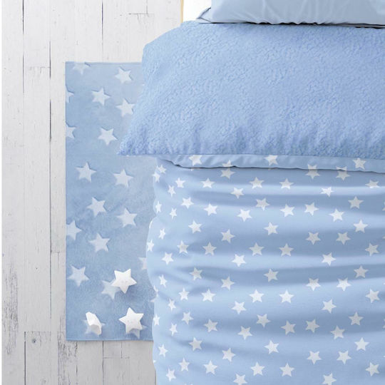 Borea Kids Synthetic Rug Starlight Stars Round 120cm Ciell