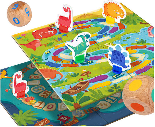 Board Game Dino Go for 1-4 Players 4+ Years Old (EN) Toi World