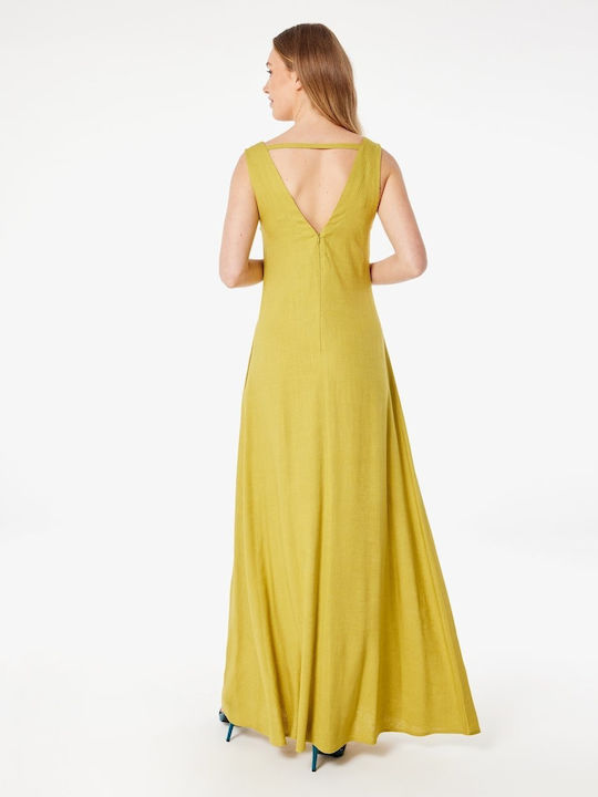 Forel Summer Maxi Dress Yellow