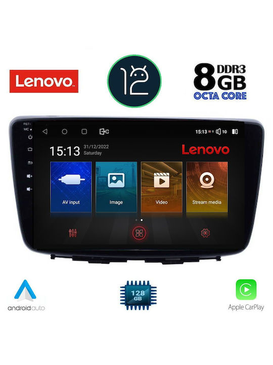 Lenovo Car-Audiosystem für Suzuki Baleno 2016> (Bluetooth/USB/AUX/WiFi/GPS) mit Touchscreen 9"