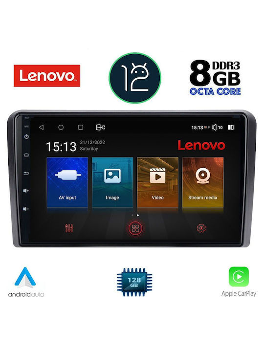 Lenovo Ηχοσύστημα Αυτοκινήτου για Hyundai (Bluetooth/USB/AUX/WiFi/GPS) με Οθόνη Αφής 9"